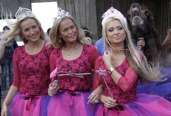 International Blonde Parade held in Riga