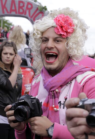 International Blonde Parade held in Riga