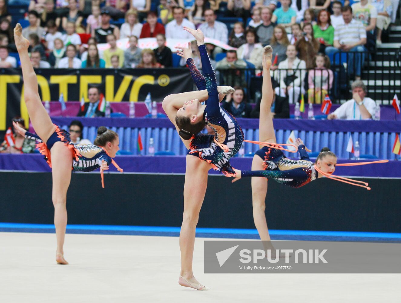 Artistic gymnastics. European Championships. Third day