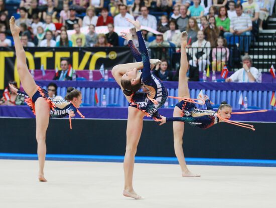 Artistic gymnastics. European Championships. Third day