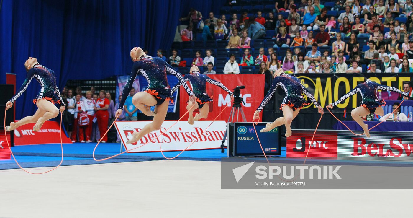 Artistic gymnastics. European Championships. Third day