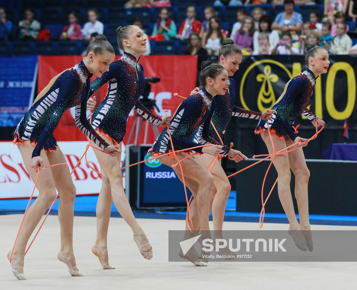 Artistic gymnastics. European Championships. Third day