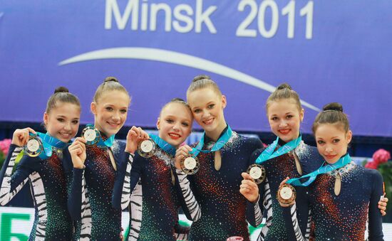 Artistic gymnastics. European Championships. Third day
