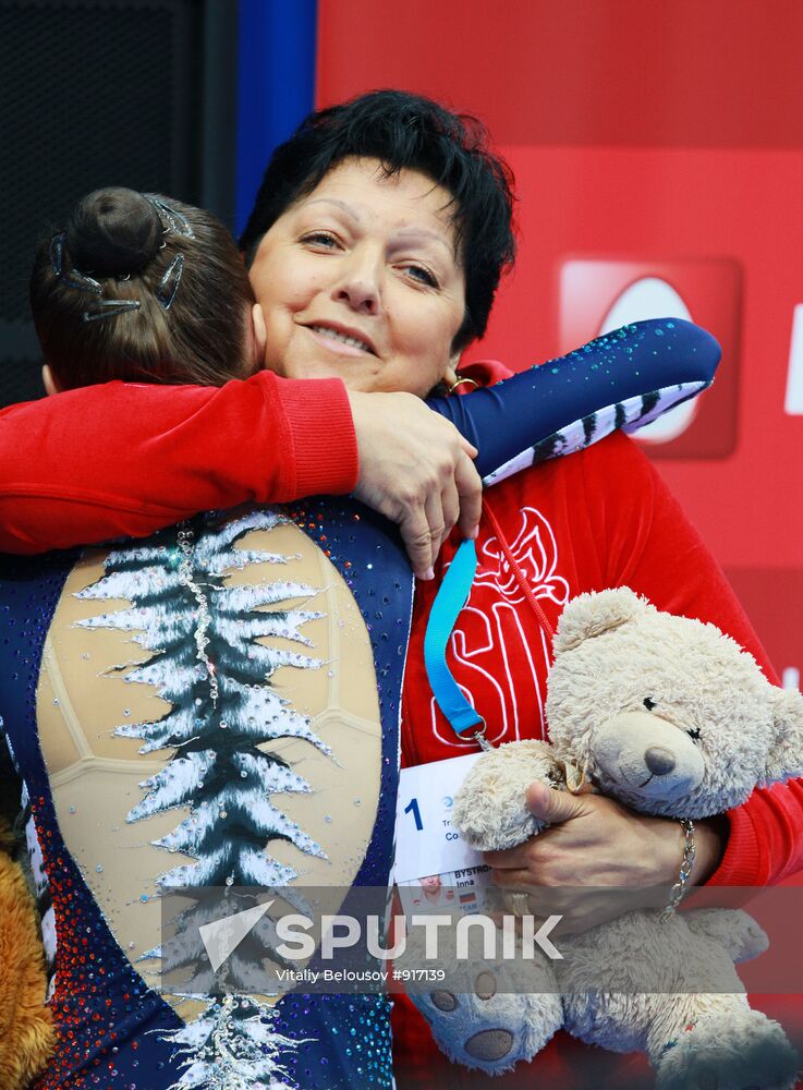 Artistic gymnastics. European Championships. Third day