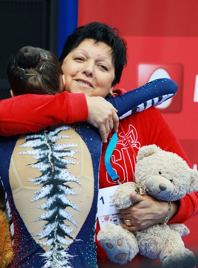Artistic gymnastics. European Championships. Third day