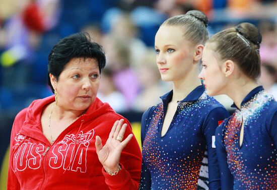 Artistic gymnastics. European Championships. Third day