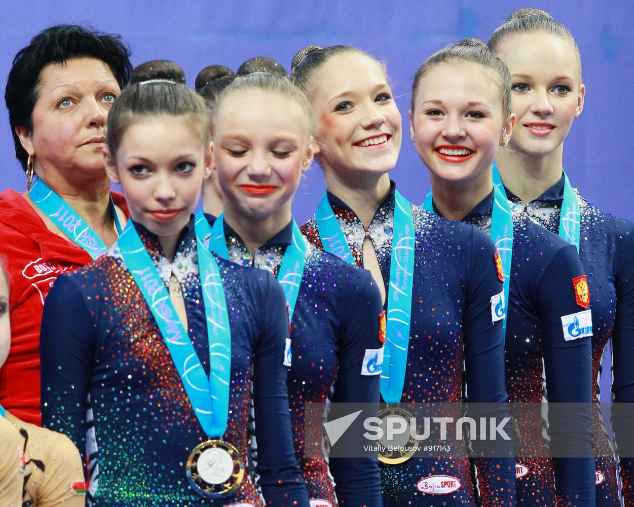 Artistic gymnastics. European Championships. Third day