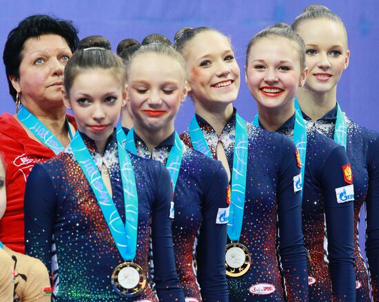 Artistic gymnastics. European Championships. Third day