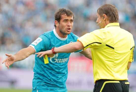 Football. Premier League. Match Zenit - Spartak