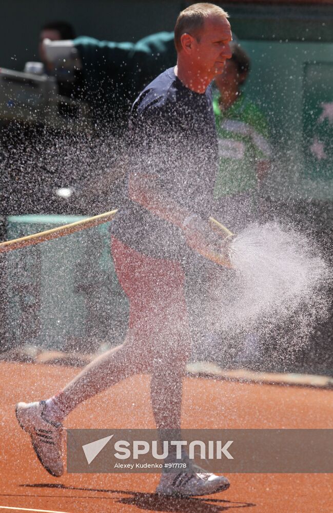 Tennis. Roland Garros 2011. Day Eight