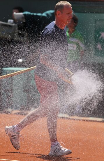 Tennis. Roland Garros 2011. Day Eight