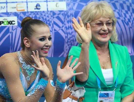 Rhythmic gymnastics. European Championships. Day Three