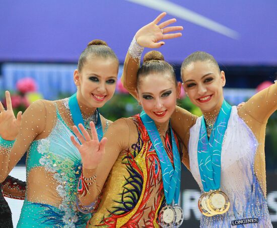 Artistic gymnastics. European Championships. Day Three