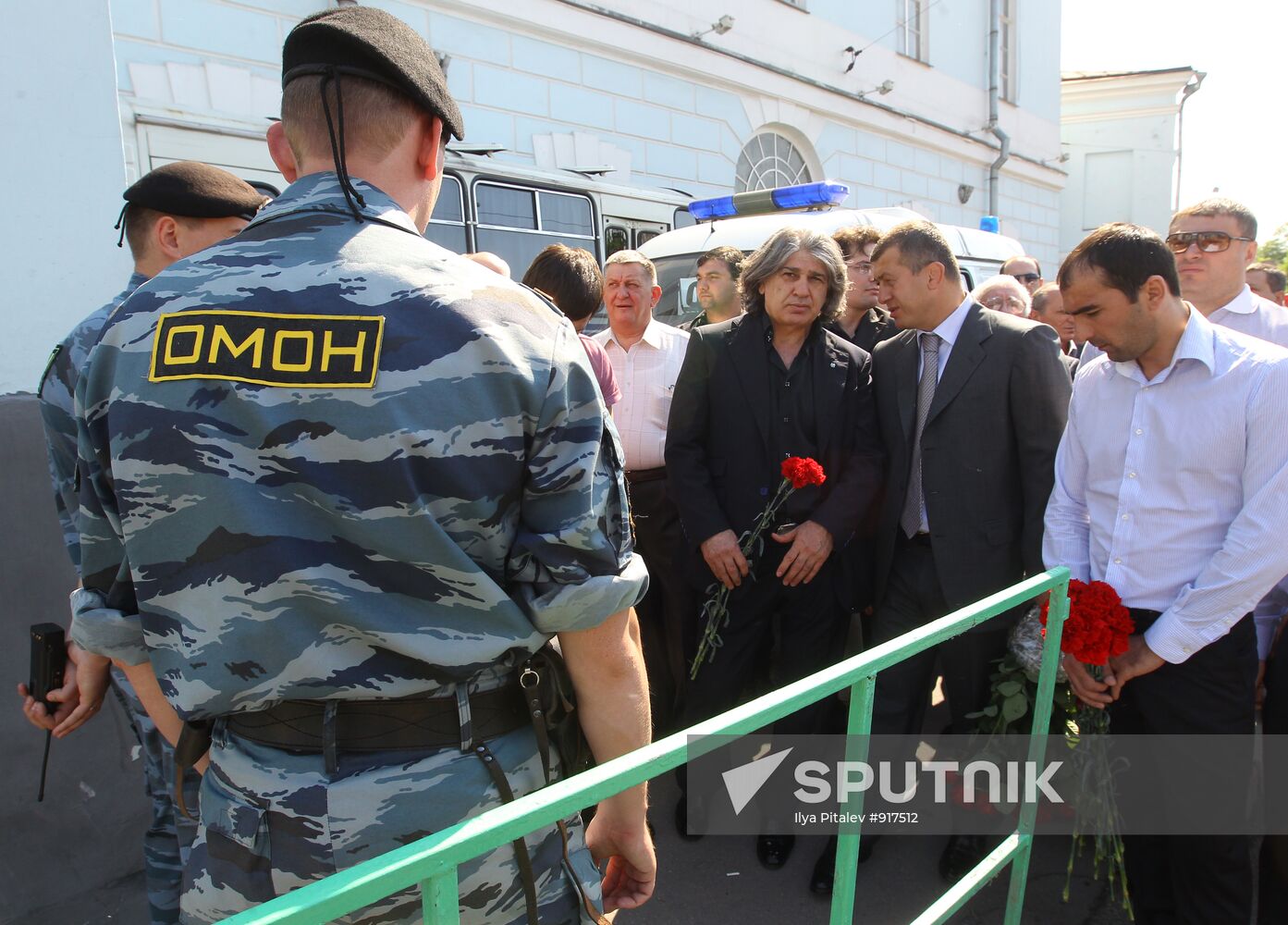 Farewell ceremony for Abkhazian President Sergei Bagapsh