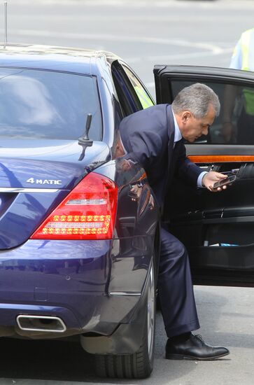 Farewell ceremony for Abkhazian President Sergei Bagapsh