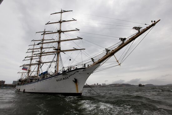 Frigate "Hope" returns to Vladivostok