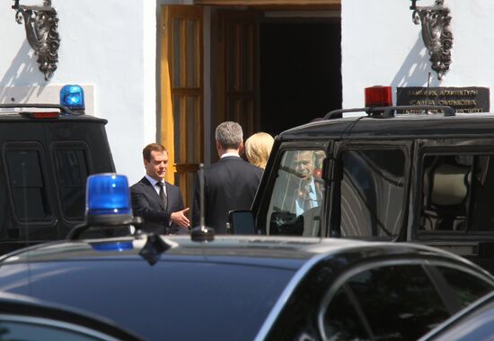 Farewell ceremony for Abkhazian President Sergei Bagapsh