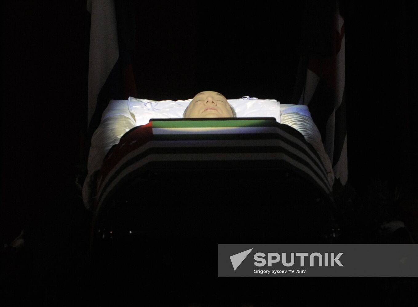 Farewell to President of Abkhazia Sergei Bagapsh