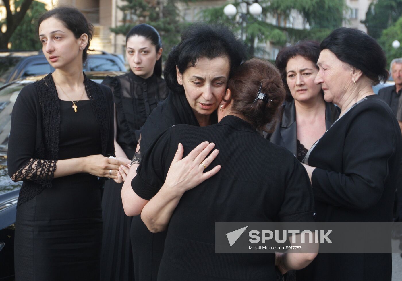 Widow of Abkhazia President Sergei Bagapsh Marina