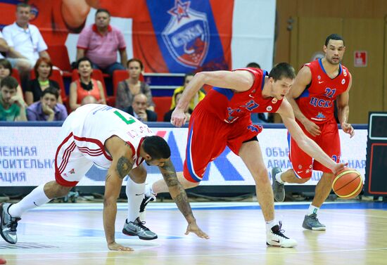 Basketball. PBL. CSKA vs. Lokomotiv-Kuban