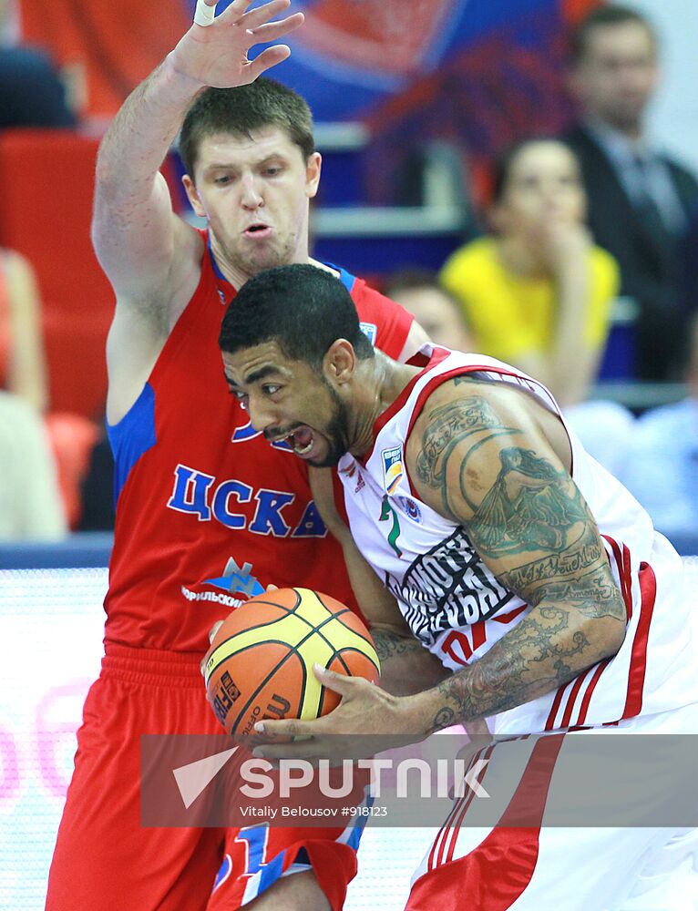 Basketball. PBL. CSKA vs. Lokomotiv-Kuban