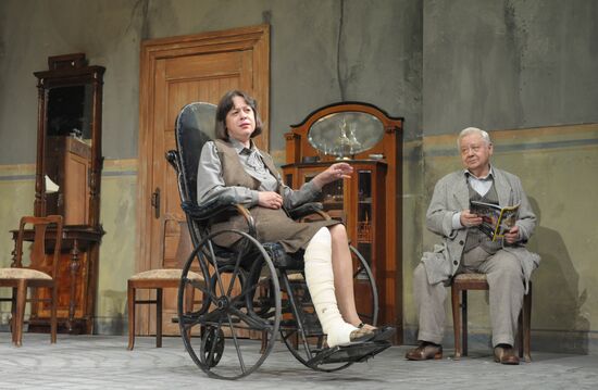 Press preview of "The Seagull" staged by Konstantin Bogomolov