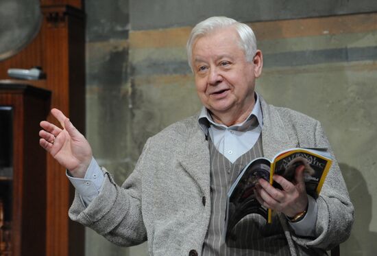 Press preview of "The Seagull" staged by Konstantin Bogomolov