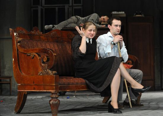 Press preview of "The Seagull" staged by Konstantin Bogomolov