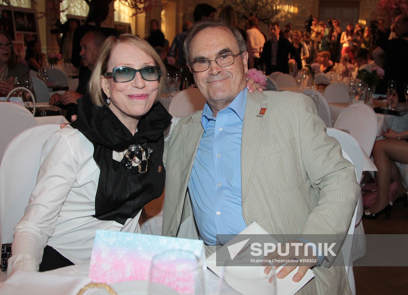 Gleb Panfilov and Inna Churikova