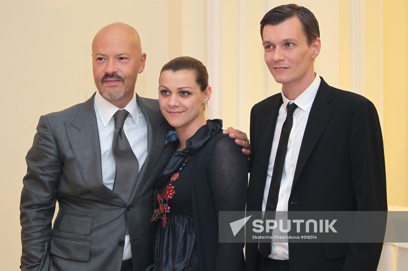 Oleg Yankovsky's Artistic Breakthrough awards ceremony