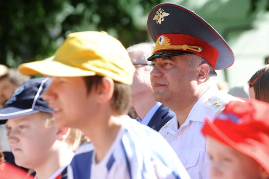 Vladimir Kolokoltsev visits children' social shelter
