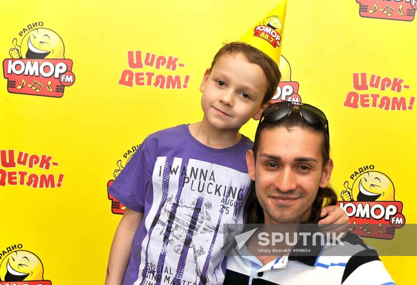 Ruslan Nigmatullin with son Ruslan