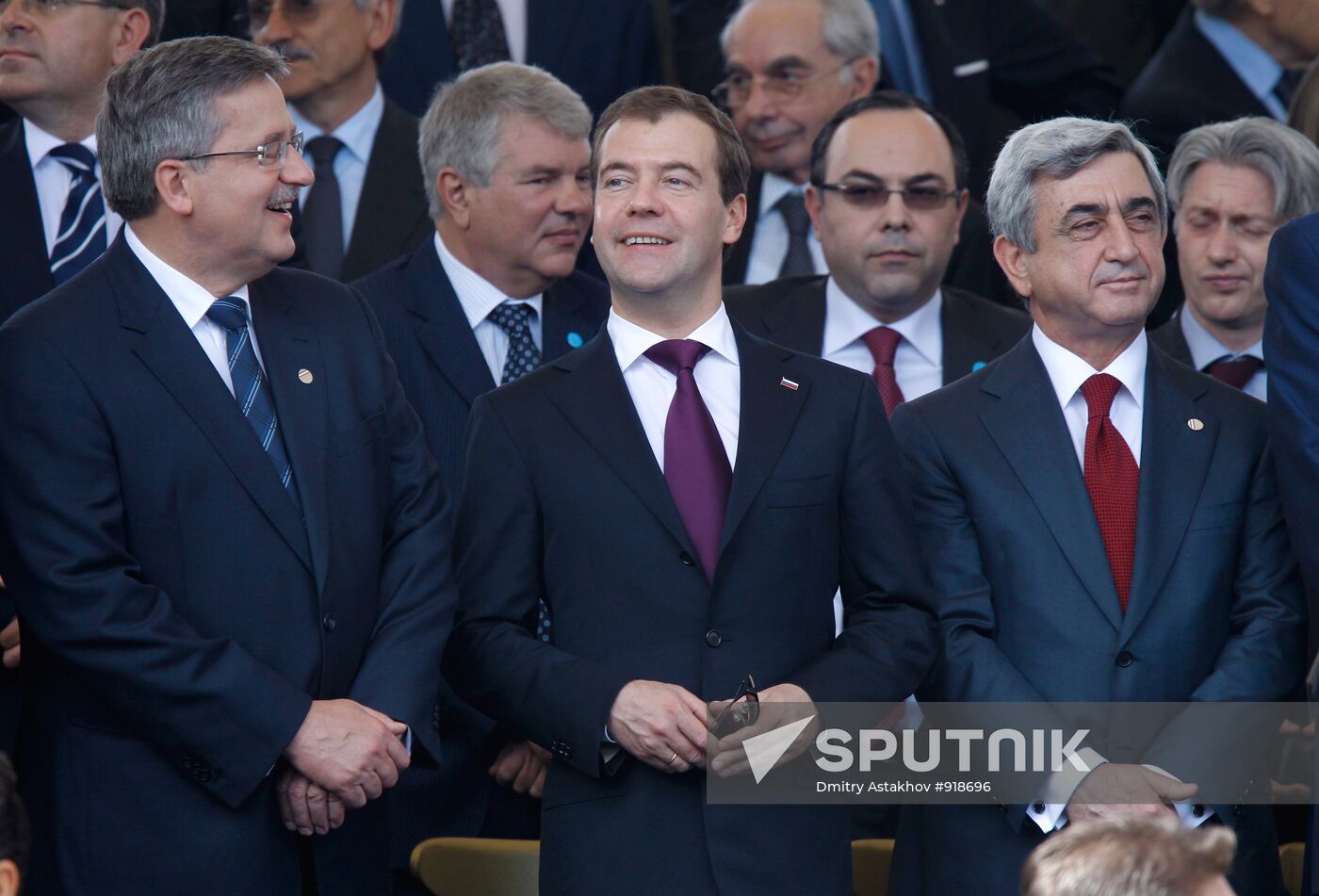 Dmitry Medvedev on working visit in Italy