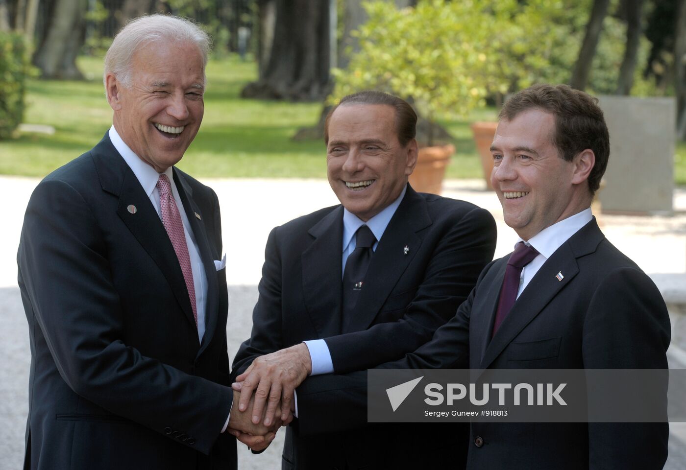 Dmitry Medvedev visits Italy