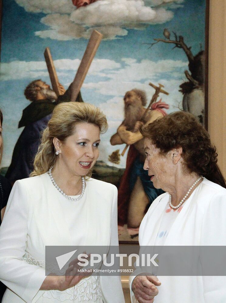 Svetlana Medvedev in Italy