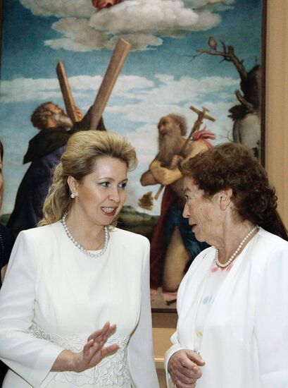 Svetlana Medvedev in Italy