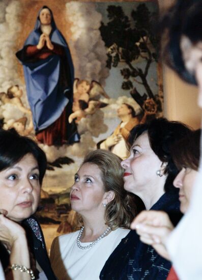 Svetlana medvedev in Italy