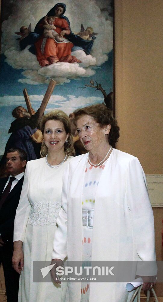 Svetlana Medvedev in Italy