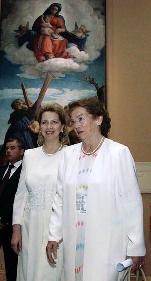 Svetlana Medvedev in Italy