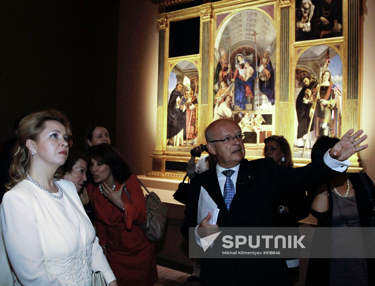 Svetlana Medvedev in Italy