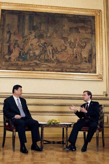 Dmitry Medvedev visits Italy