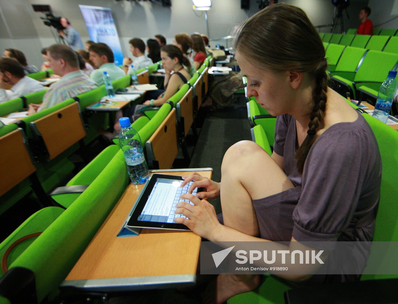 Journalists at Innovation Gurus seminar