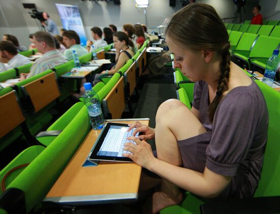 Journalists at Innovation Gurus seminar