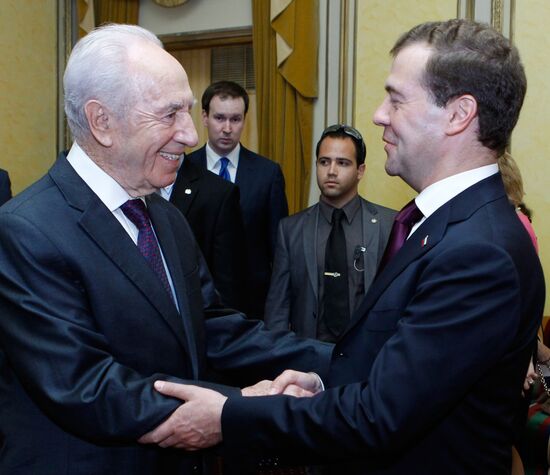 Dmitry Medvedev visits Italy