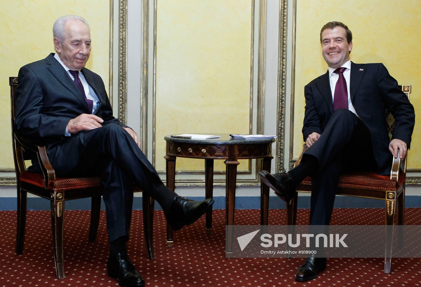 Dmitry Medvedev visits Italy