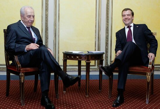 Dmitry Medvedev visits Italy