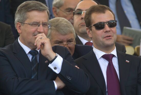 Dmitry Medvedev on working visit to Italy