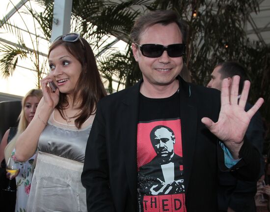 Vladimir Levkin with wife, Marina