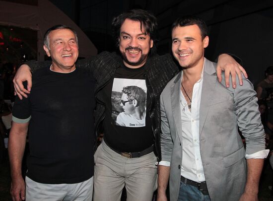 Emin Agalarov, Aras Agalarov, Filipp Kirkorov