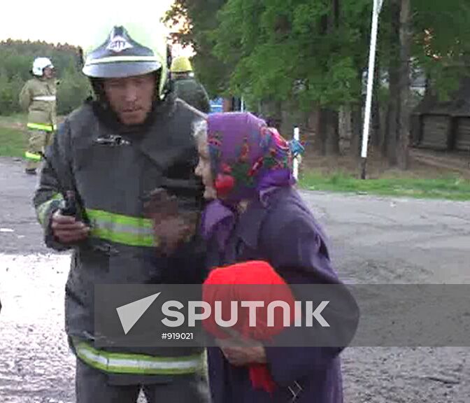 Residents evacuated due to arsenal blasts in Udmurtia